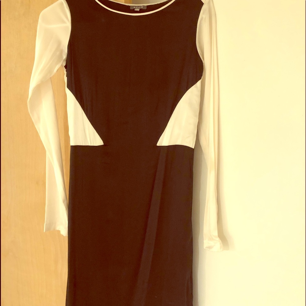 Ruch all silk knee length dress